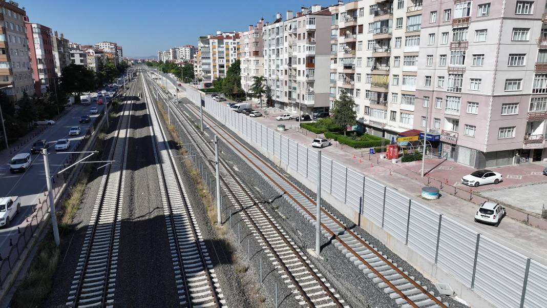 Konya'da banliyö çalışmaları sessize alındı! 3